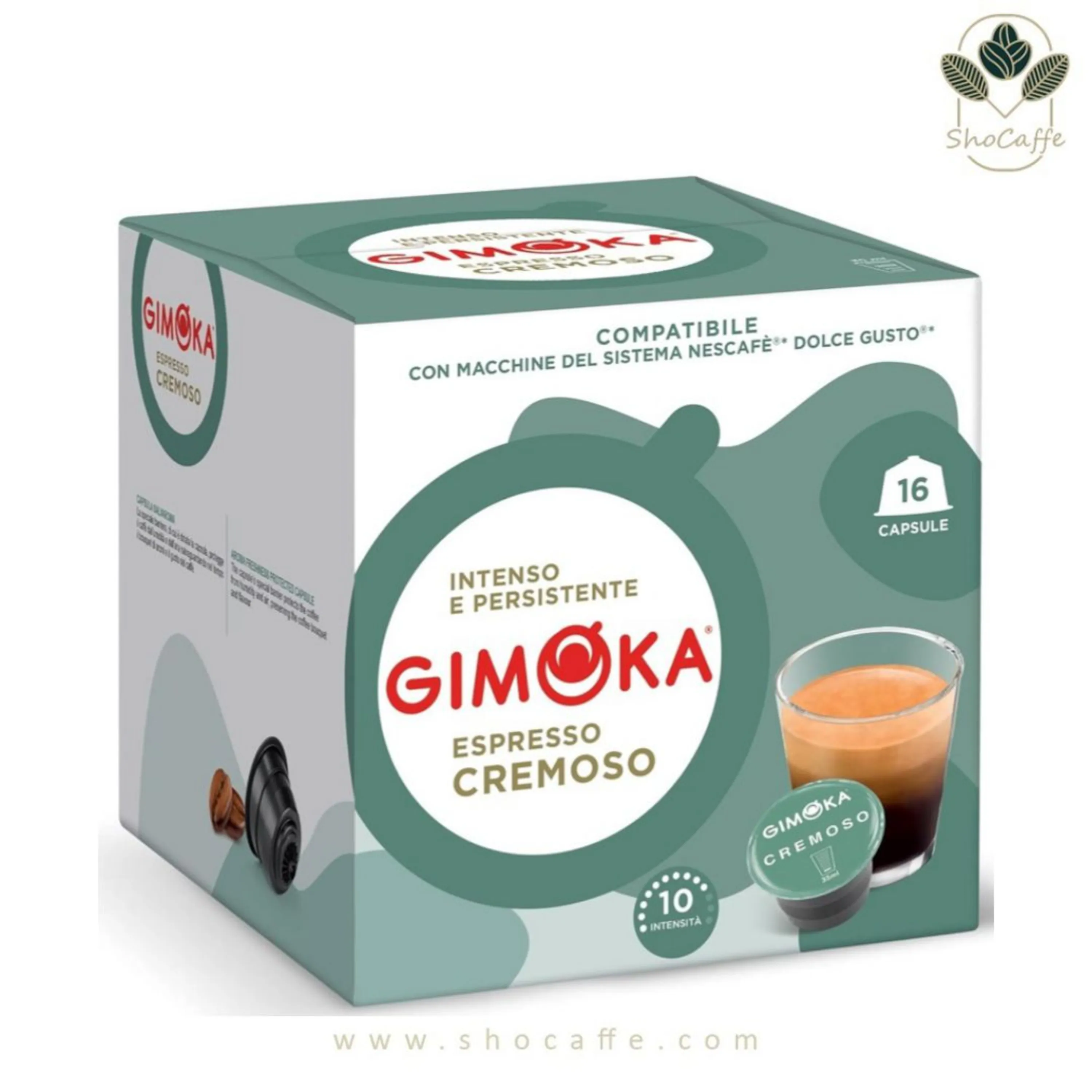 کپسول قهوه دولچه گوستو جیموکا مدل اسپرسو کرموسو Gimoka Cremoso